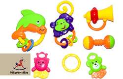 TOYANDONA Rainbow Stacker Wooden Ring Wood Stacker Eco-friendly Vivid Color Stacking Rings for Baby Toddler Boys Girls