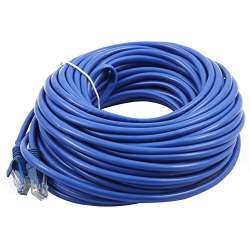 ANiceS 100FT 30M RJ45 CAT5 CAT5E ETHERNET LAN NETWORK Blue Patch CABLE