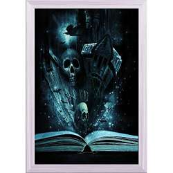 Buy Pitaara Box Halloween Stories Canvas Painting White Frame 17 X