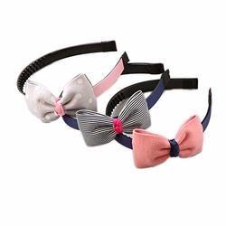 Type 8 Sanwood Baby Girl Sequined Bow Headband Bowknot Hairband