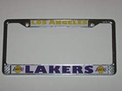 Buy Hall Of Fame Memorabilia Los Angeles Lakers License Plate Frame Features Price Reviews Online In India Justdial