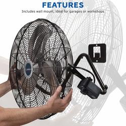 Velocity Floor/Wall mount Fan 