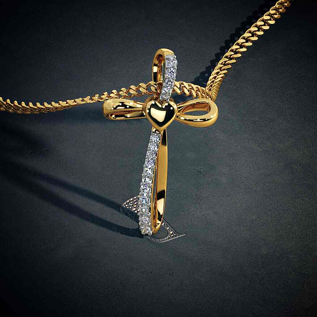 Cross Pendant Price Starting From Rs 25 000 Pc. Find Verified Sellers in Chennai JdMart