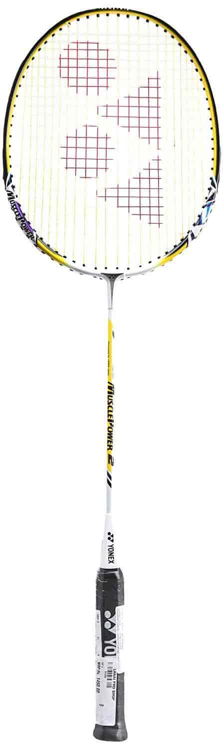 YONEX Muscle Power 2 Badminton Racquet (Yellow)