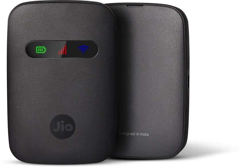 Jio Fi 3 150 Mbps Wireless Router Data Card (Black)