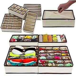 Buy Styleys Styleys Set Of 4 Foldable Storage Box Drawer Dividers