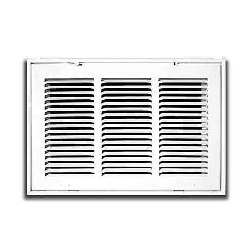 16 X 14 Steel Return Air Filter Grille For 1 Filter Fixed Hinged