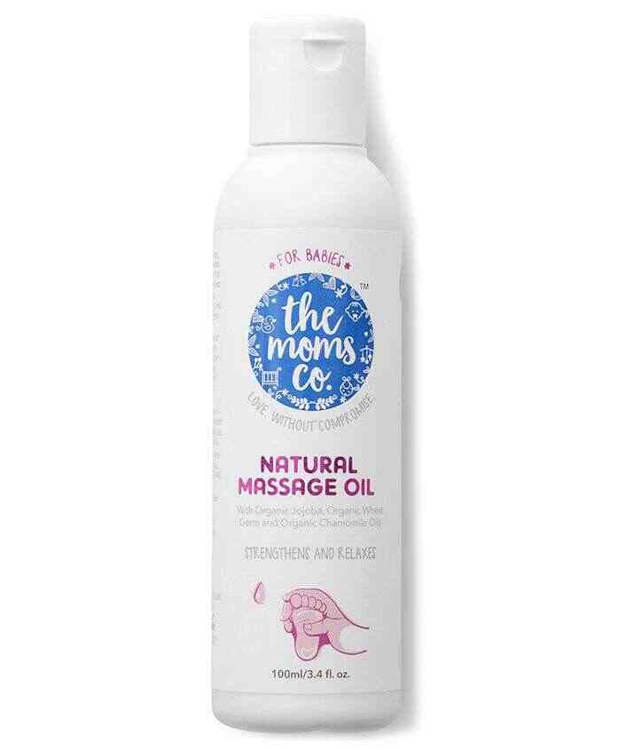 the moms co baby massage oil