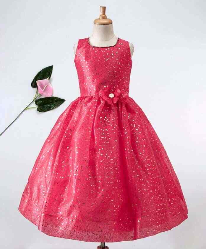 Enfance flower embellished sleeveless dress Clearance