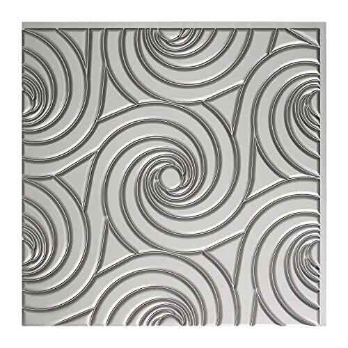 2 X 2 Tile Argent Silver Fasade Easy Installation Typhoon Argent