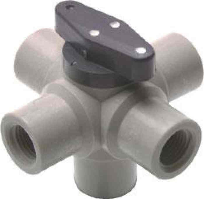 4 Way Pvc Ball Valve Get Best Price from Manufacturers Suppliers in India