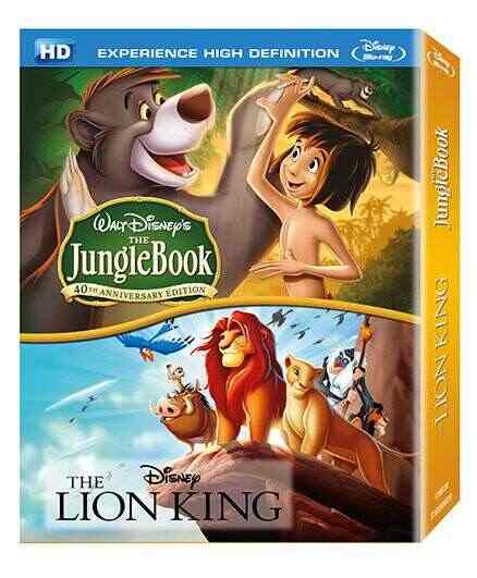 Buy Sony The Lion King And The Jungle Book Movies English Dvd