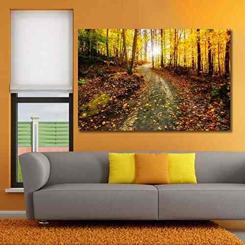 Buy 999store Wooden Framed Large Printed Sun Shining Through The
