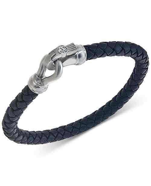 mens leather armband