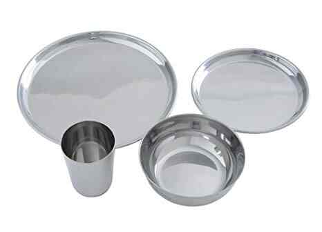 metal dinnerware sets
