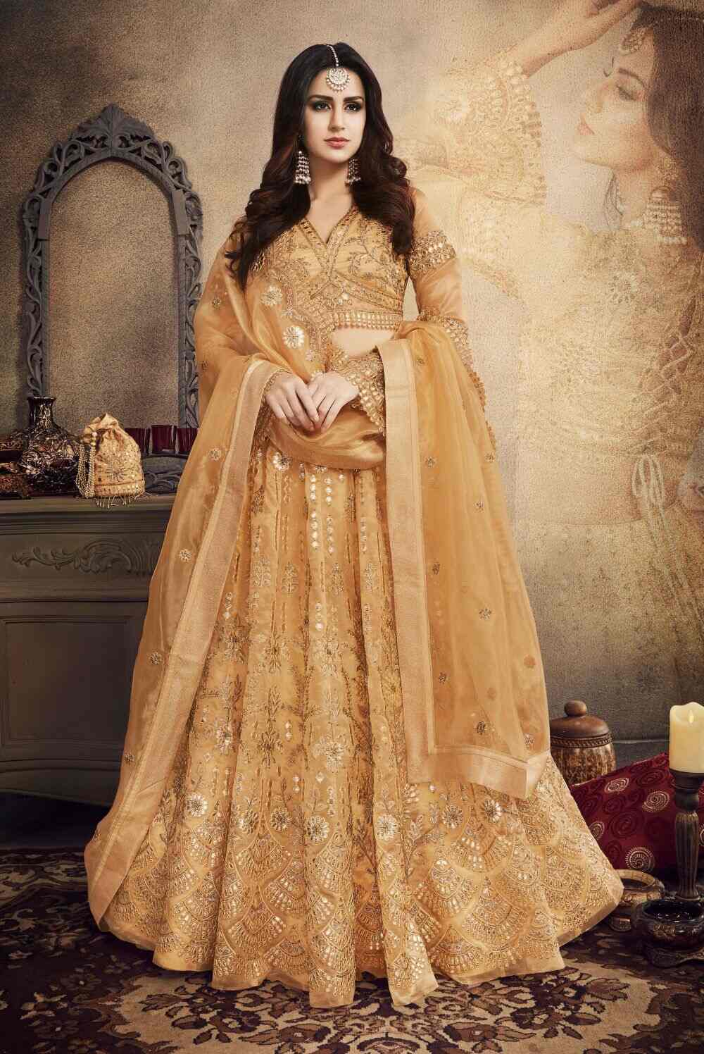 ladies wedding lehenga
