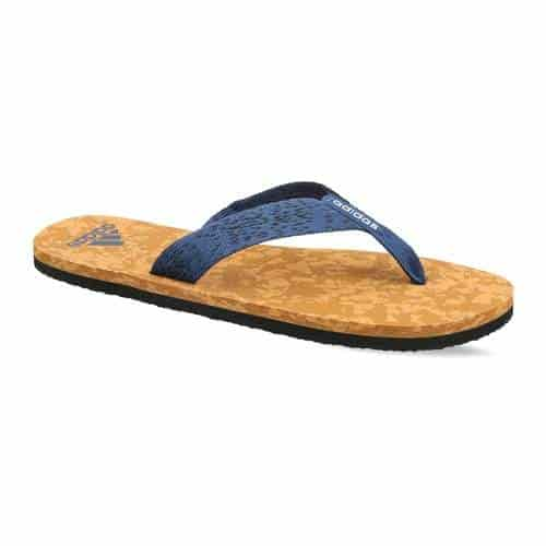 Adidas Blue White 8 Mens Slippers Get Best Price from