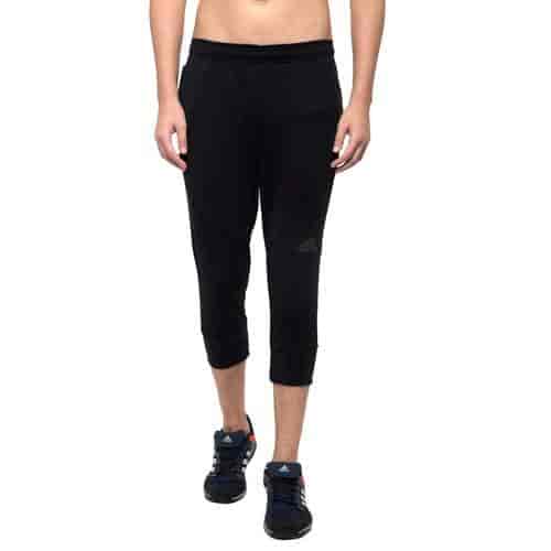 Adidas Men's Training Workout Climacool 3/4 Pants (L- Black)