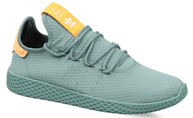 pharrell williams tennis hu raw green