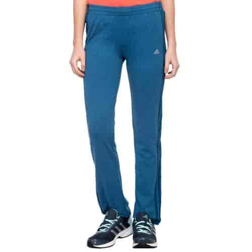 Adidas Women's Yoga Pants (36- Cyan)