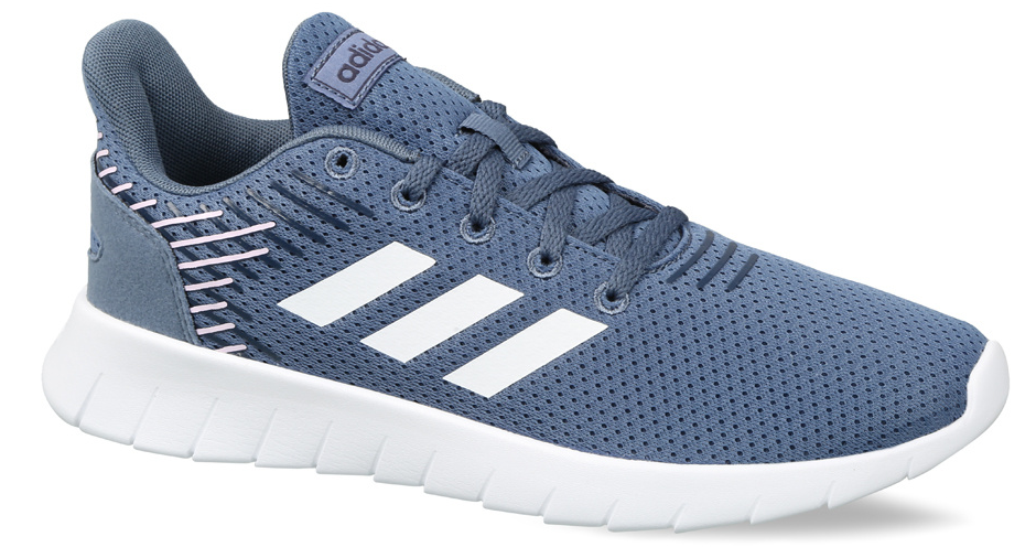 Adidas edgebounce women's running shoes aero blue/white online
