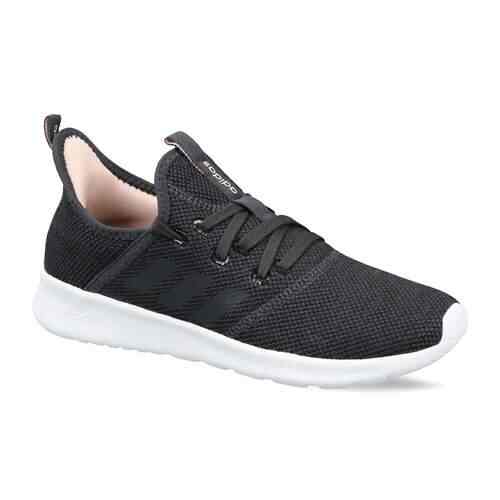 Adidas cloudfoam pure black light pink sale