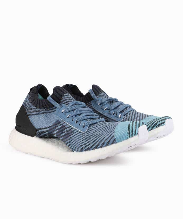 Adidas Ultraboost X Parley Running Shoes For Women (4 Size, Blue)