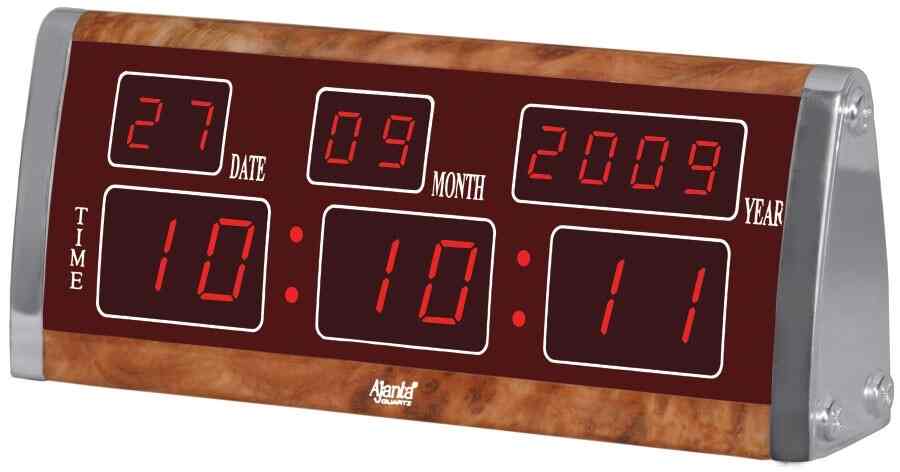 how to set time in ajanta digital watch