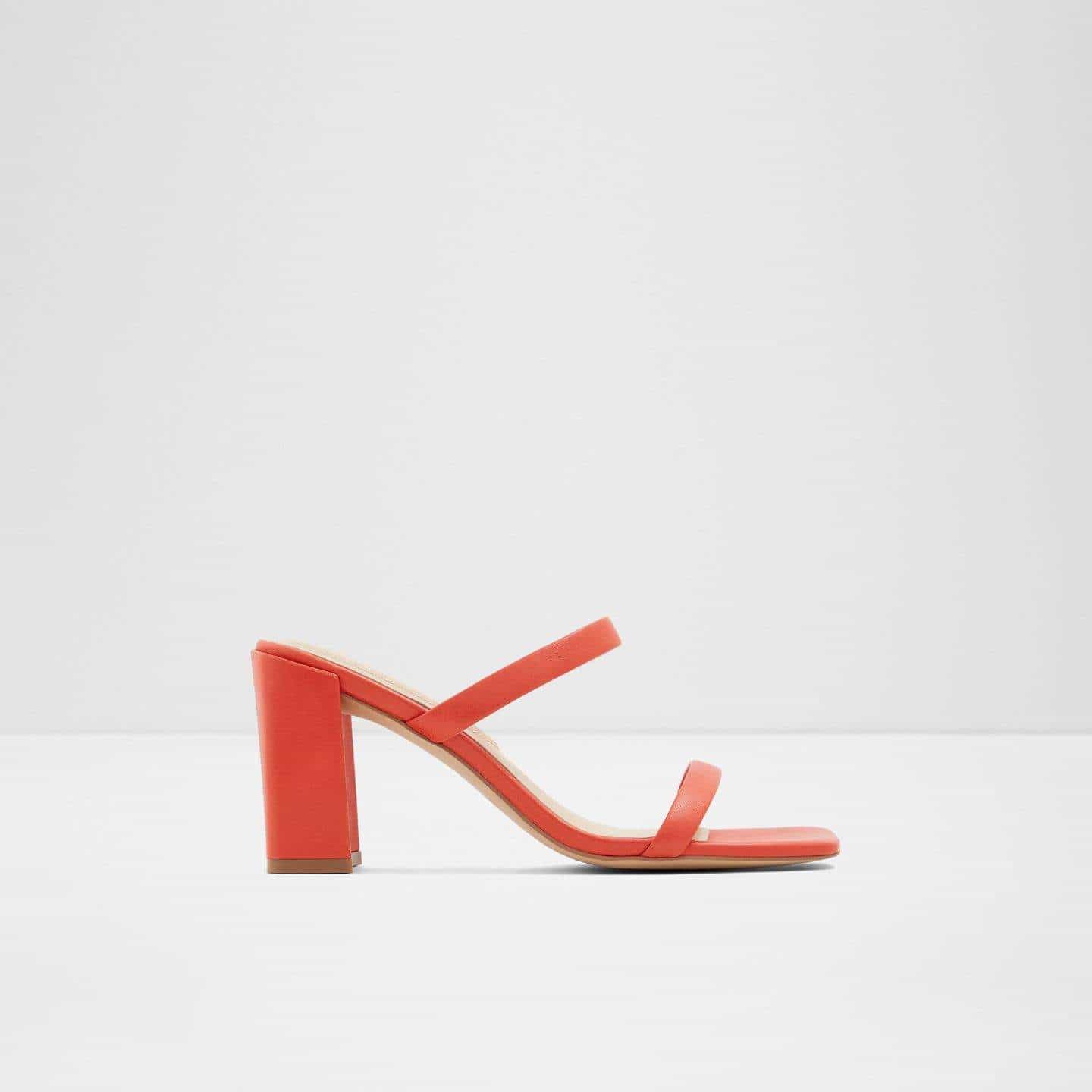 ALDO Sevadosa Women Block Heels 4.5 (Red)