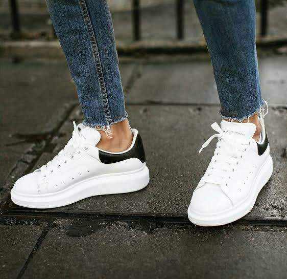 Denim alexander hot sale mcqueen shoes