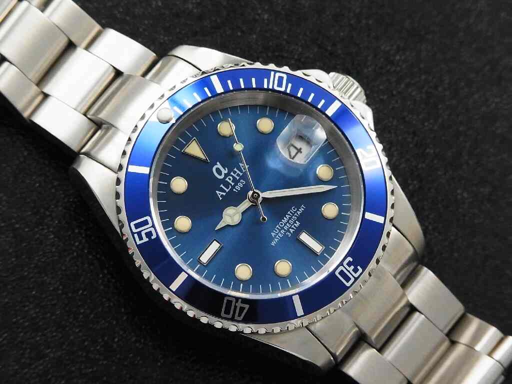 Alpha Men Blue Watches Get Best Price from Manufacturers