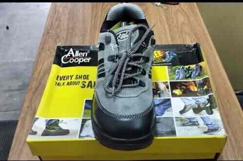 Allen Cooper Mens Safety Shoes Black 