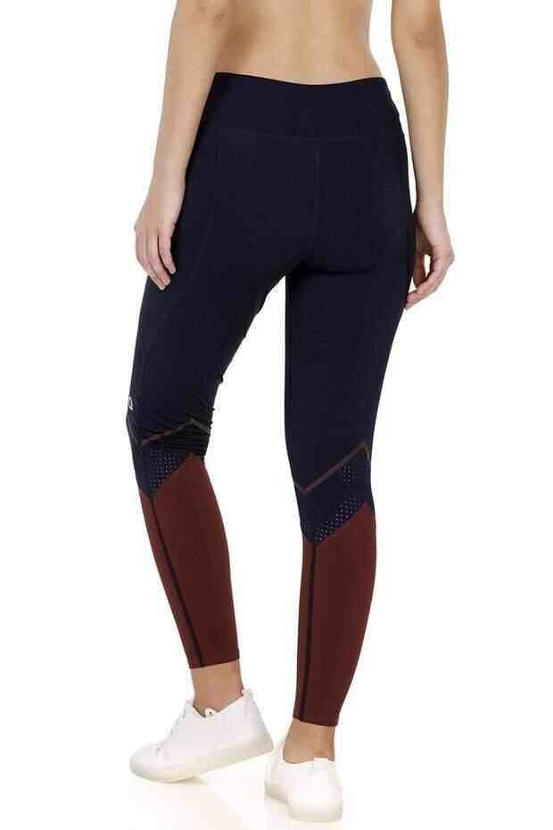 Amante Smooth Fitness Full Length Pant Gibraltar Sea & Current M - ABT17106C0727S
