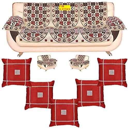 Buy Fab Nation 10 Sofa Panels For A 5 Seater Sofa Maroon Sofa