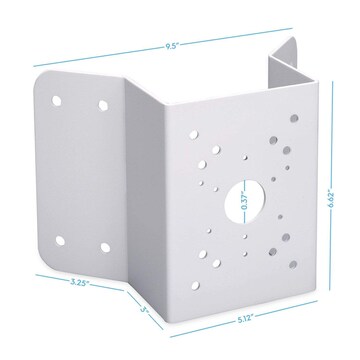 Amcrest AMCPFA120 Waterproof Junction Box – Fits IP2M-858W, IP2M-850E, IP4M-1053EW & More (Aluminum)