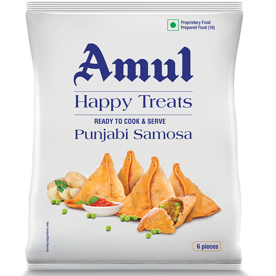 Amul Punjabi Samosa Frozen Food (300 gm)