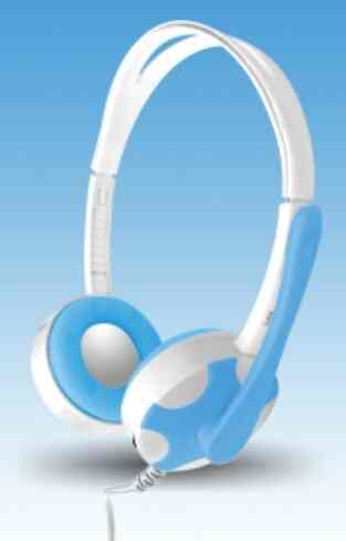 Amkette Truchat Technic White Blue Headphones Get Best Price