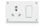 Anchor Penta Uni Switch Socket Combine Four Fixing Holes Switchboard (14615)