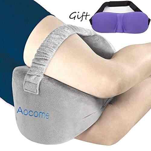 Aocome Knee Pillow For Side Sleepers Ergonomically Designed For