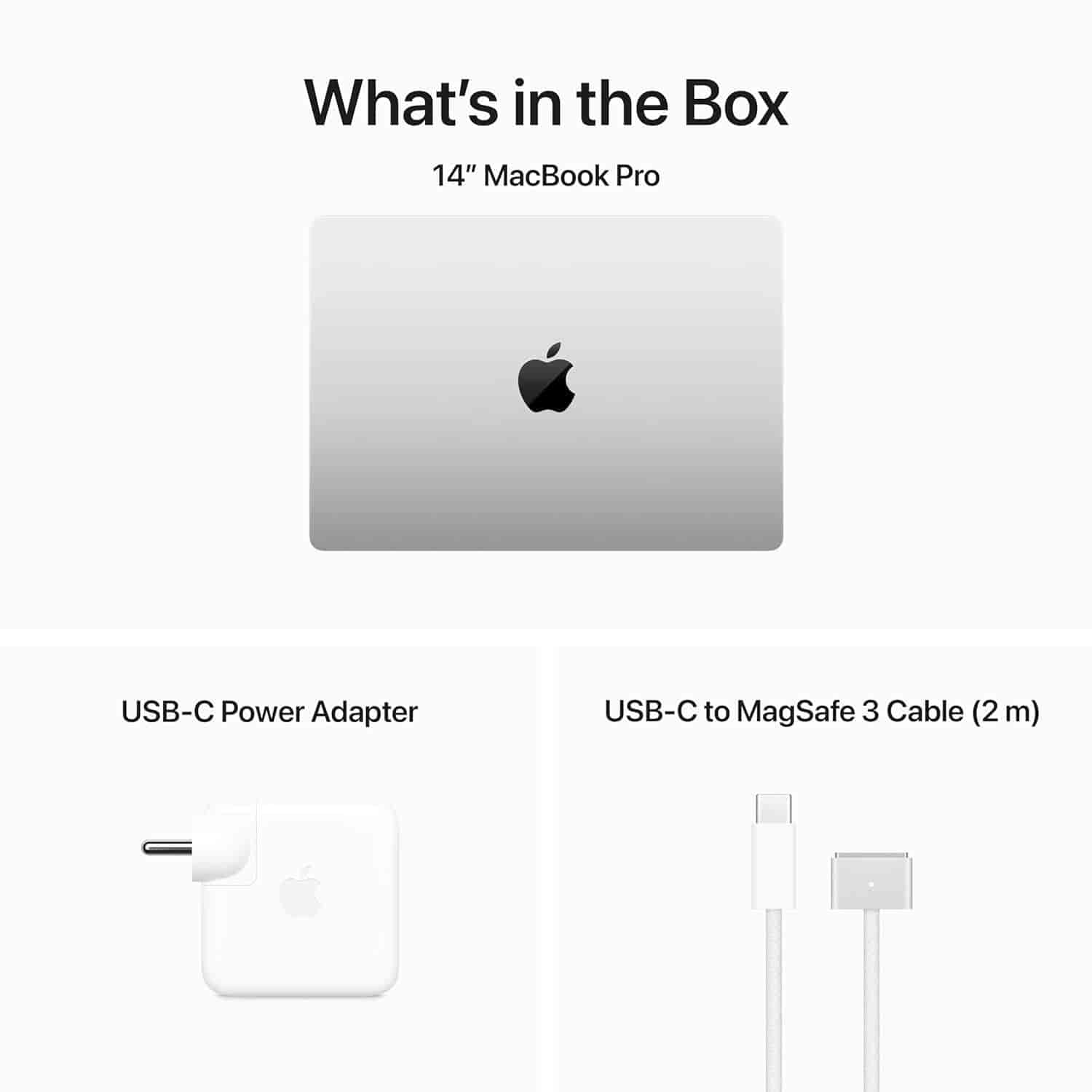 Apple Macbook M3 Pro chip Laptops (RAM 18 GB, 512 GB, M3 Pro chip, 14-Core GPU, 14 in, Silver)