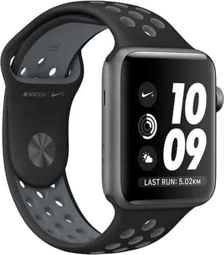 Apple watch nike+ series 2 top 42mm space grey aluminium case