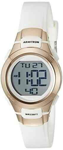 armitron rose gold watch