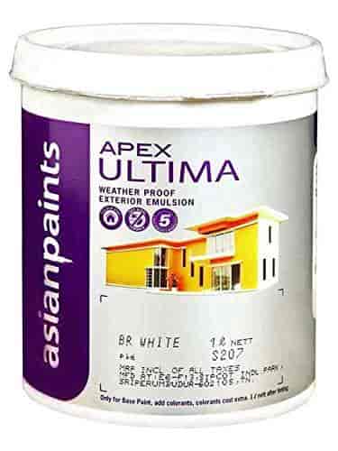 Asian Paints Ab-20 Apex Ultima Exterior Emulsion Paint (1 ltr, White)