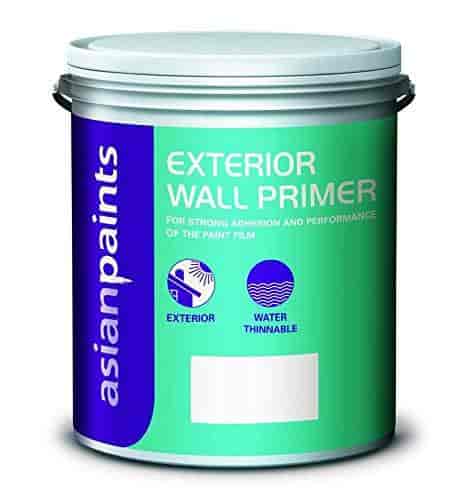 Asian Paints Primer Water Thinnable Paint - White (10 ltr)
