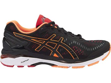 orange asics kayano 23 vermilion
