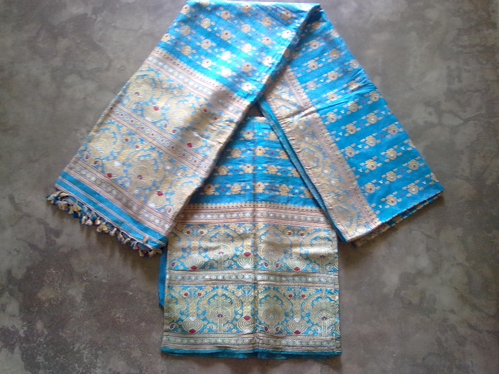 assam silk dress material Handwoven Muga Silk Fabric The Silk Chamber