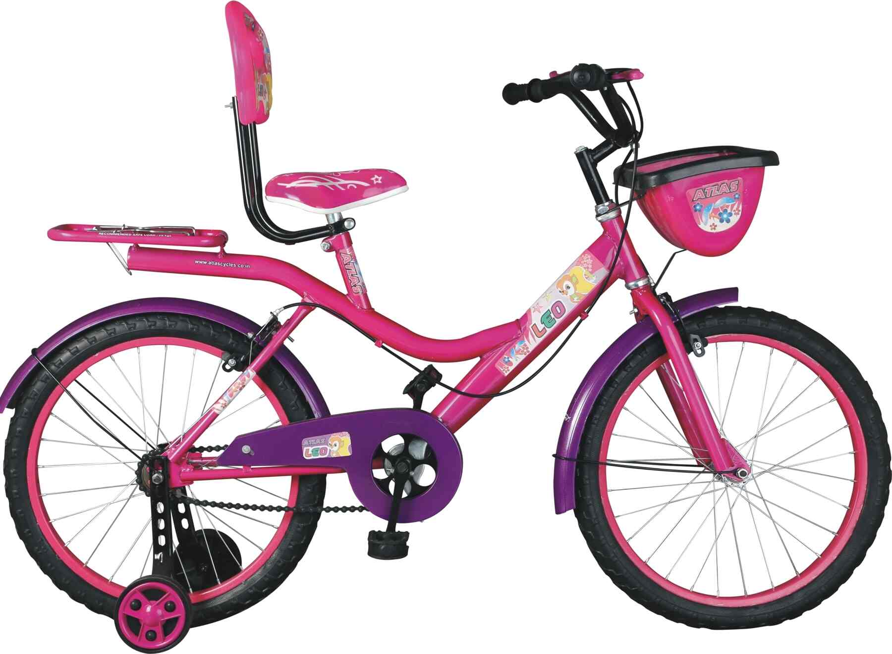 Pink discount push bike