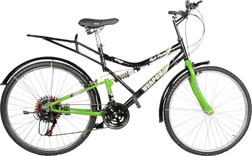 Atlas Black Unisex Mountain Cycle in Kolhapur Dealers