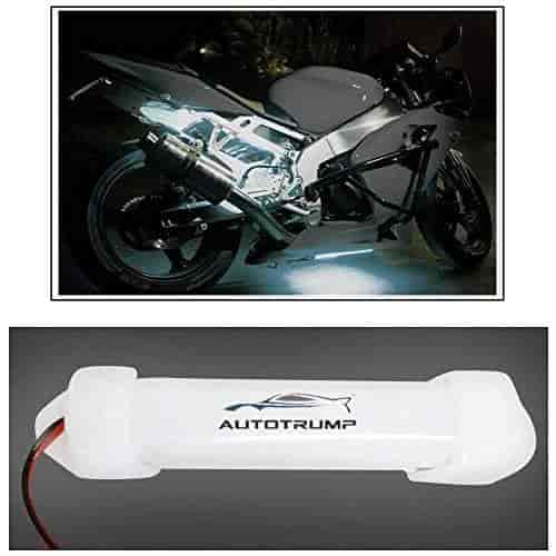 Buy Autotrump 10cm Neon Bike Light White For Bajaj Pulsar 180 Digitel Features Price Reviews Online In India Justdial