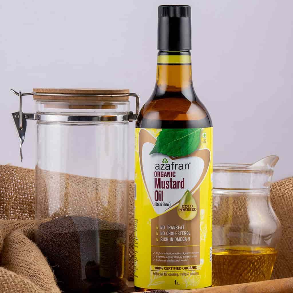 Azafran Organic Mustard Oil Cold Pressed